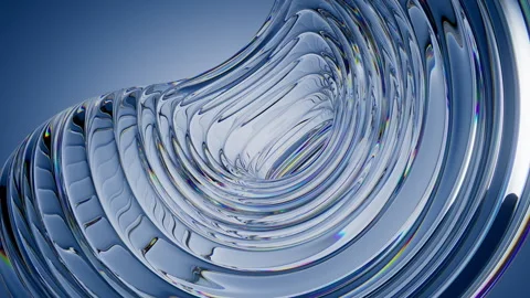 Abstract minimalist light blue background. Stock Footage 306655435
