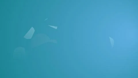 Abstract Minimalist Light Blue Gradient Background with Subtle Floating Geo.. Stock Illustration