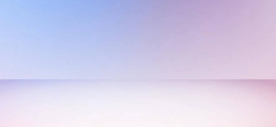 Abstract minimalist studio background with soft pastel gradient colors for Stock Illustration