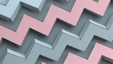 Abstract Minimalistic 3D Background. Illustrazione stock