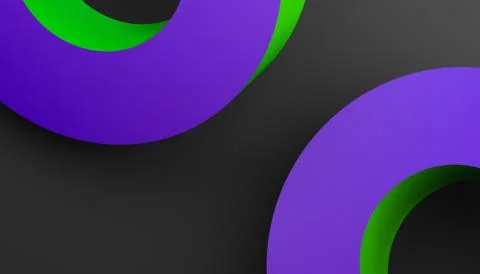 Abstract Minimalistic 3D Background. Stock-Illustration