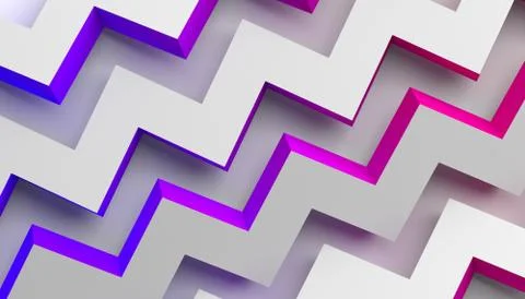 Abstract Minimalistic 3D Background. Stock-Illustration