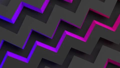 Abstract Minimalistic 3D Background. Stock Illustration