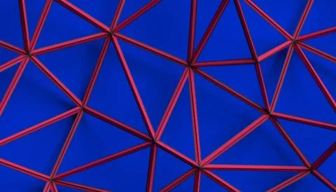 Abstract Minimalistic 3D Background. Illustrazione stock