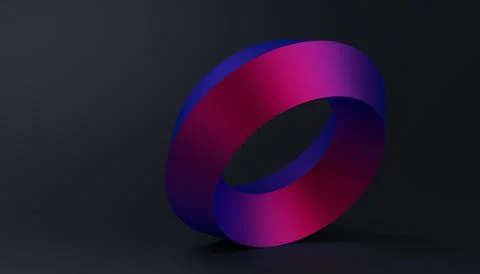 Abstract Minimalistic 3D Background Stock Illustration