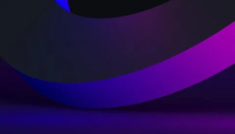 Abstract Minimalistic 3D Background Illustrazione stock