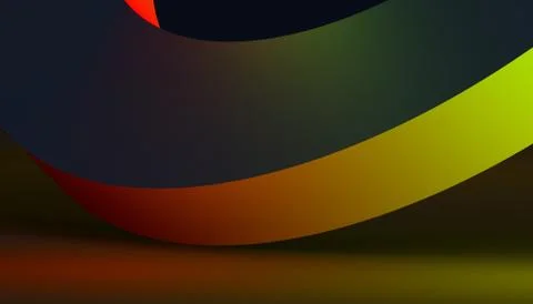 Abstract Minimalistic 3D Background Stock-Illustration