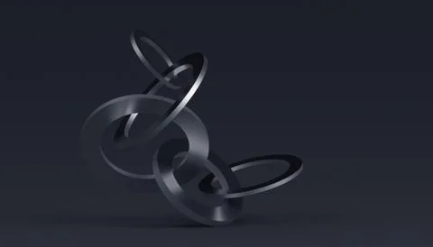 Abstract Minimalistic 3D Background Stock Illustration