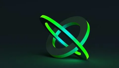 Abstract Minimalistic 3D Background Illustrazione stock