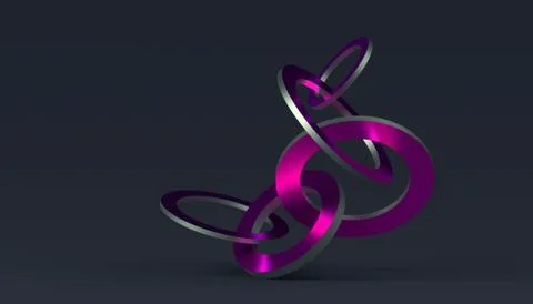 Abstract Minimalistic 3D Background Stock Illustration