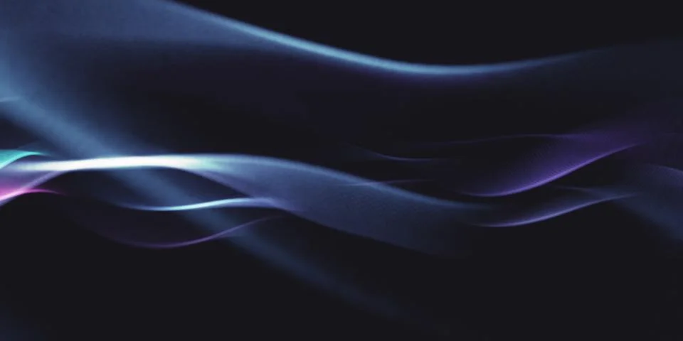 Abstract minimalistic colored wave background Stock Illustration