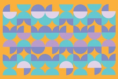 Abstract minimalistic geometric pattern design for banner, flyers, print, pos Stock Illustration