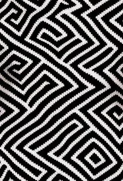 Abstract minimalistic knitting pattern Stock Illustration