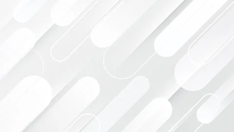 Abstract mininimal white dynamic light line background. Stock Illustration