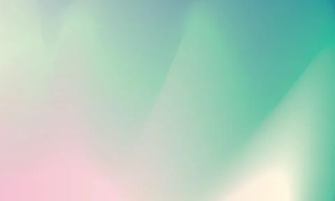 Abstract Mint and Teal Fluid Mesh Gradient Background Stock Illustration