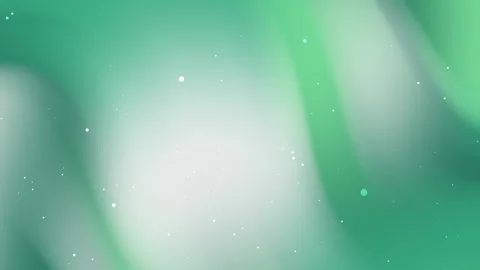 Abstract Mint Green and White Motion Background with Particles Vídeo Stock 334656688