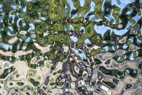 Abstract mirror background of environment outside Stock Photos