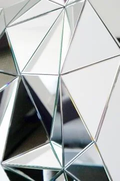 Abstract mirror. Close-up. Stock-Fotos