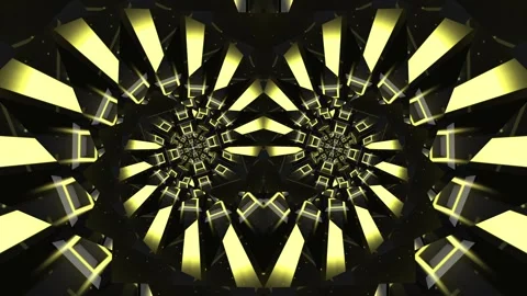 Abstract mirror eye shape vj loop background Stock Footage 263818868
