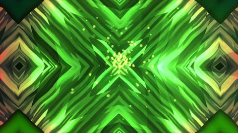 Abstract mirror kaleidoscope background, 3d render computer generated backdrop Stock Footage 107849343