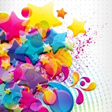 Abstract mixed background Stock Illustration