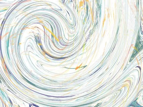 Abstract  mixed colour fluid pattern background like a vortex , greeting card Stock Illustration