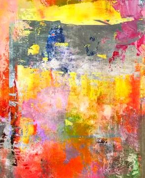 Abstract mixed media artwork Illustrazione stock