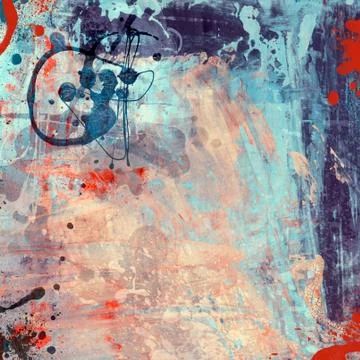 Abstract mixed media background or texture Stock Illustration