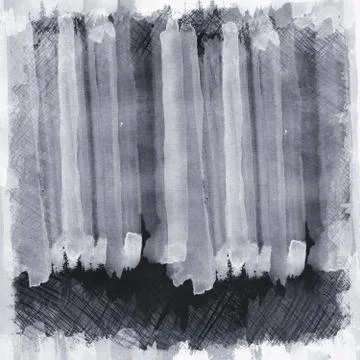 Abstract mixed media background or texture Stock Illustration