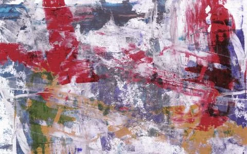 Abstract mixed media background or texture Stock Illustration