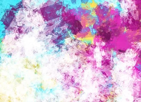 Abstract mixed media background or texture Stock Illustration