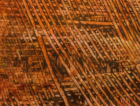 Abstract mixed media background or texture Stock Illustration