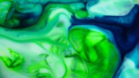 Abstract Mixing Paint Chemical Exploding Background Stock Footage 90792827