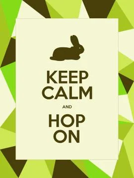 Abstract moder Easter background Stock Illustration