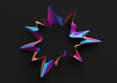 Abstract Modern 3D Background Illustrazione stock