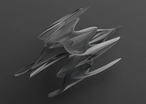 Abstract Modern 3D Background Stock-Illustration