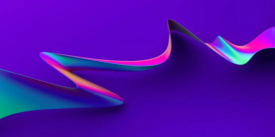 Abstract Modern 3D Background Stock Illustration