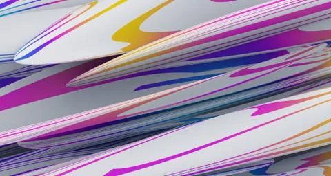 Abstract Modern 3D Background Stock-Illustration