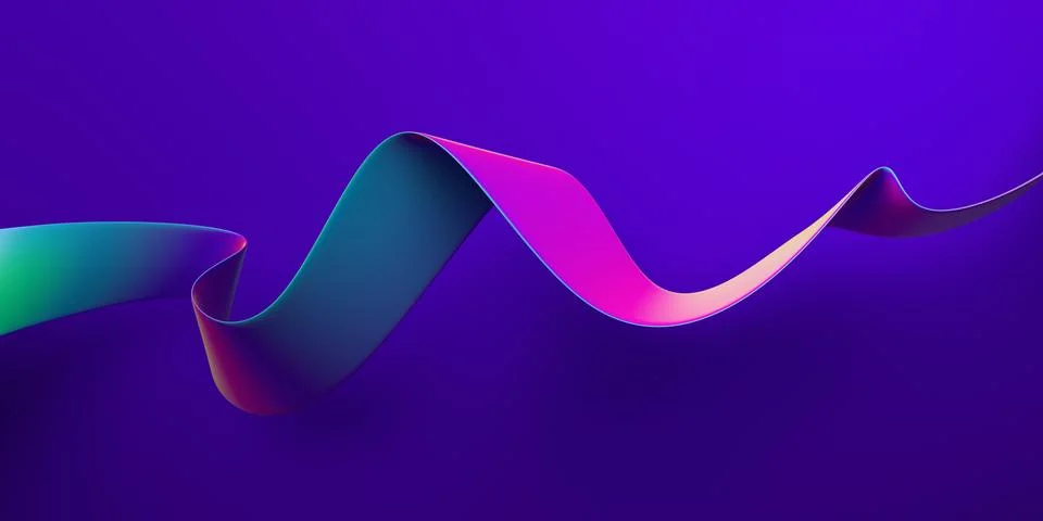 Abstract Modern 3D Background Stock Illustration