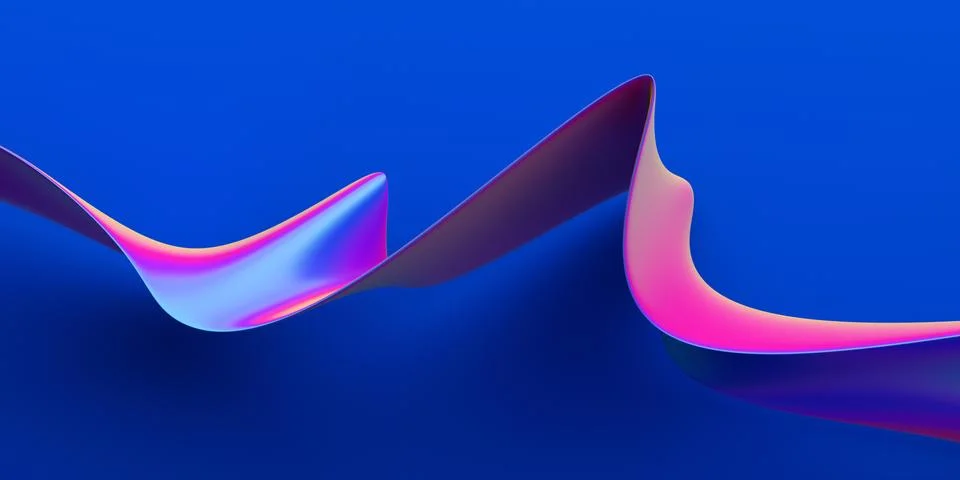 Abstract Modern 3D Background Stock Illustration