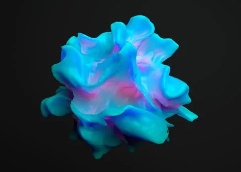 Abstract Modern 3D Background Stock Illustration