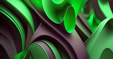 Abstract modern 3d layers background Stock Illustration