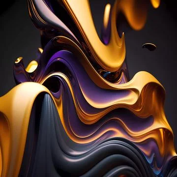 Abstract modern 3d layers background Stock Illustration