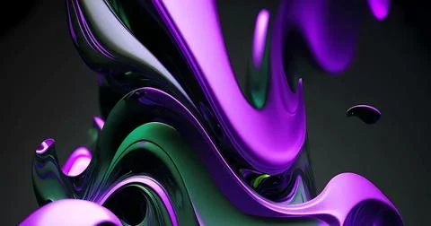 Abstract modern 3d layers background Stock Illustration