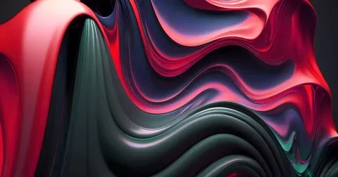 Abstract modern 3d layers background Stock Illustration