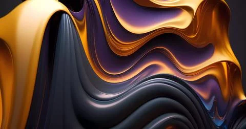 Abstract modern 3d layers background Illustrazione stock