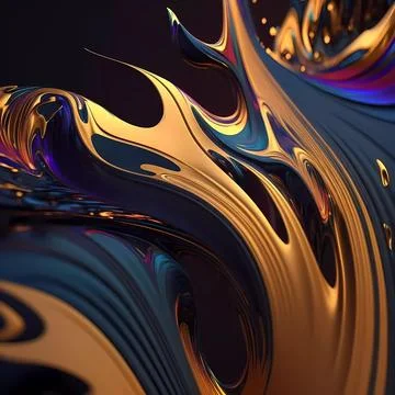 Abstract modern 3d layers background Stock Illustration