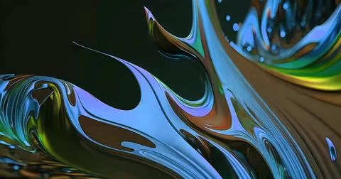 Abstract modern 3d layers background Stock Illustration