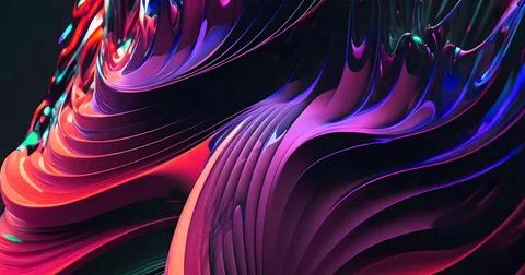Abstract modern 3d layers background Illustrazione stock