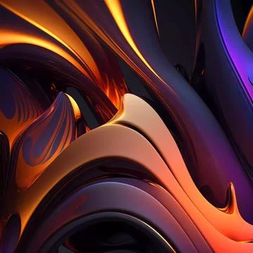 Abstract modern 3d layers background Stock Illustration